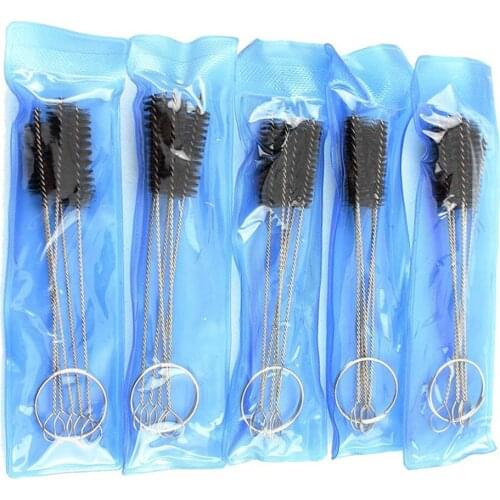 Tattoo Cleaning Tube Brush Tattoo Tube Tips Brushes Nozzle Grip Cleaning Brush Brushes for Drinking Straws Airbrushes Kits