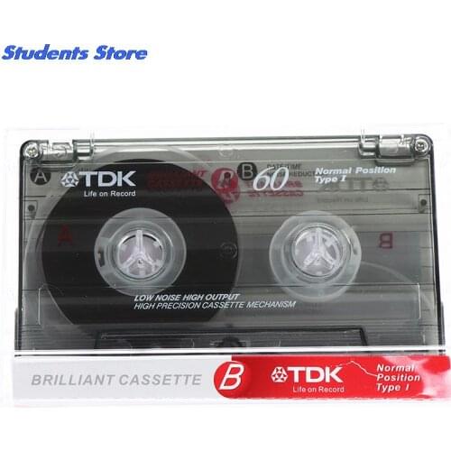 New Standard Cassette Blank Tape Player Empty 60 Minutes Magnetic Audio Tape