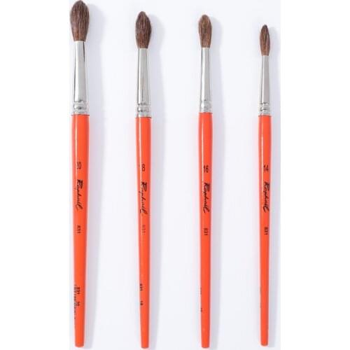 AOWEN 831 Profession Painting Brushes Art Painting Brushes Artistic Watercolor Brush Set for Gouache Wash Mop Art Painting