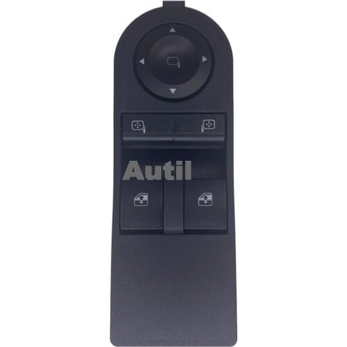 For Opel Astra H Zafira B 2005-2015 Electric Window Master Lifter Control Switch Button Console 13228879