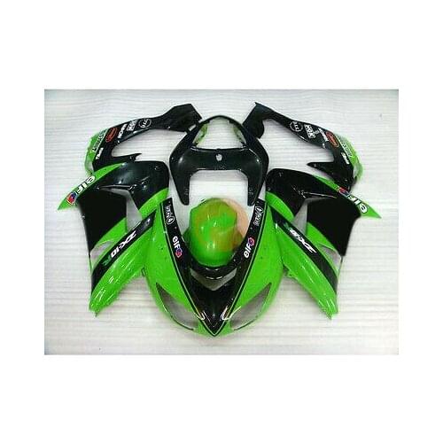 Wotefusi Racing Bodywork Fairing Injection Mold ABS For 2006 2007 Ninja ZX 10R (KA)