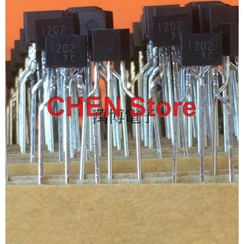 10pcs TOSHIBA RN1202 TO-92S Transistor 1202 Band stop triode Audio Power Amplifier 0.1A 50V Laser word taping