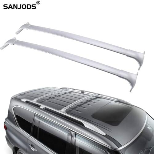 SANJODS Roof Rack Fit for 2017 2018 2019 2020 Nissan Armada & Patrol Y62 Cross Bars Luggage Racks Carrier Baggage Holder
