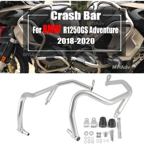 For BMW R1250GS Adventure R 1250 GS ADV R 1250GS R1250 GSA LC 2018-2021 Motorcycle Tank Bar Crash Bar Extension Protection Cover