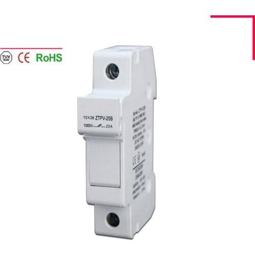 Photovoltaic Fuse Base DC Fuse Link DC1000V ZTPV-25B DC1000V Solar DC Fuse