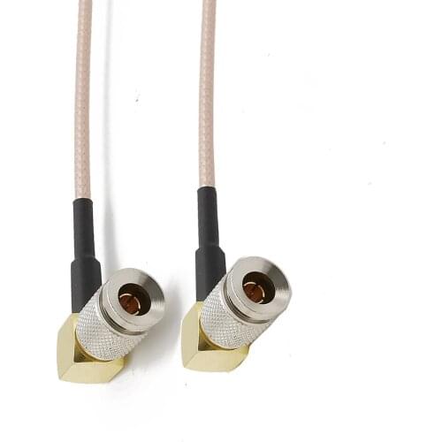 HD SDI 3G SDI Vedio Cable DIN 1.0/2.3 Male Right Angle to DIN 1.0/2.3 Male Right Angle RG179 75 Ohm Cable 10-60CM