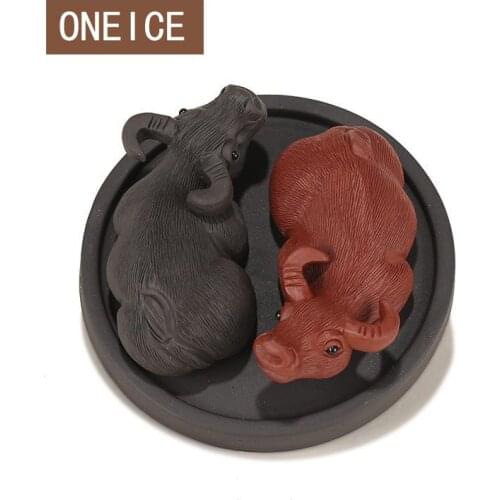 Yixing Tea Play Tea Pet Play Reverse Qian Kun Decoration Clay Teapet Accessories