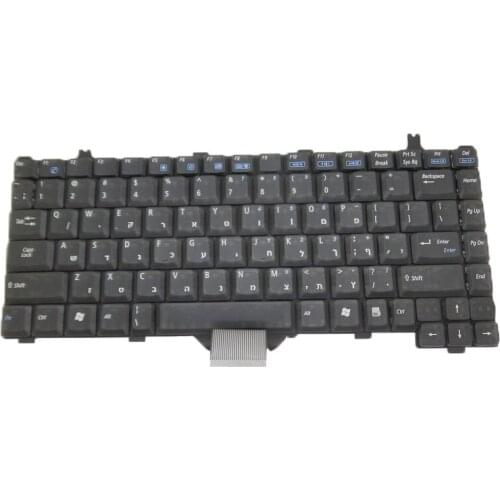 Laptop Keyboard For Gigabyte E1425 E1425A E1425M Hebrew HB