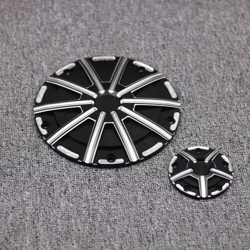 Motorcycle Black Derby Cover Timer Timing Cover For Harley Touring Road King Dyna 99-15 Softail 99-later Twin Cam 1999-14 15 16