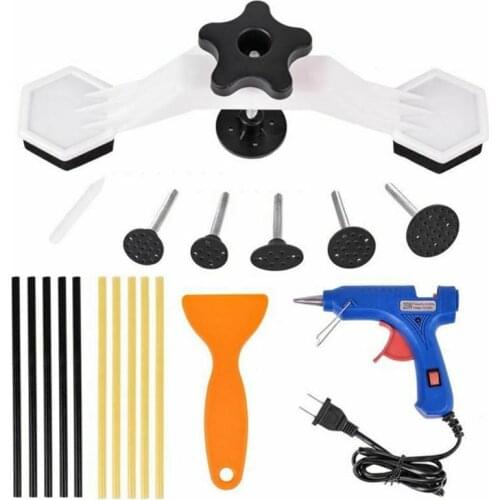 Paint less Dent Repair Kit Dent Lifter Bridge Glue Puller Tools for Car Door Ding Home DIY Repair Car Wash & Maintenance