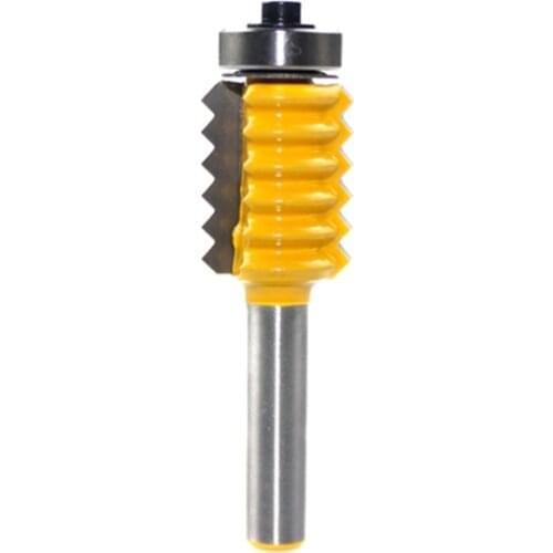 4 Types 8mm Shank Finger Joint Glue Milling Cutter Professional Shank Router Bit Set Carpenter Woodworking Tools M17E