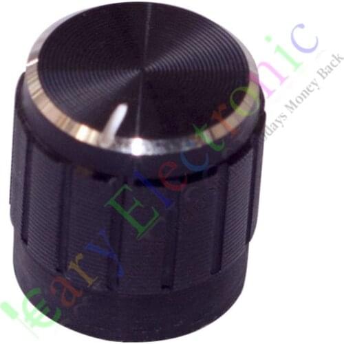 Wholesale and retail 50pc 17mm Pedal Top skirted Black knob Guitar tube Amp JAZZ BASS audio DIY parts free shipping
