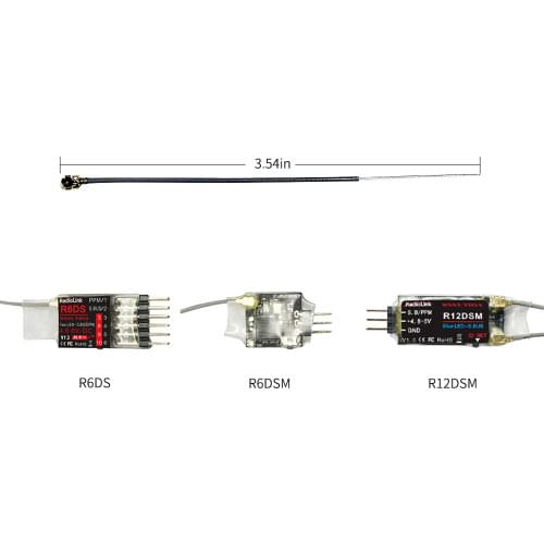 Radiolink 2.4G R6DS/ R6DSM/R12DSM Receivers IPEX Connector Original Antenna for Replacement Upgrade 9CM