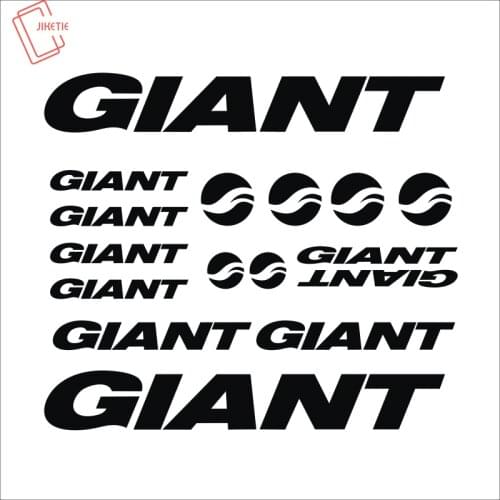 Bicycle Vinyl Cut Decal Sticker For GIANT Art Decor , Stickers Decals Bicycles Bikes Cycles Frames Forks Mountain MTB BMX