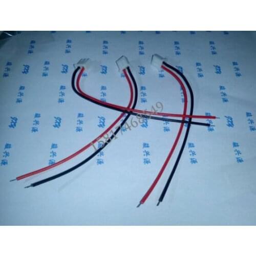 [VK] The power cord connecting terminal wire 2.54MM-2P 100MM 10cm left black right red line