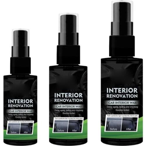 Plastic Rubber Repair Agent Retreading Agent Wax for Car Home Interior Cleaner