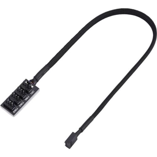 4-Pin Computer CPU/Case Fan HUB Fan Power Multi Splitter Connector Cable Adapter usb