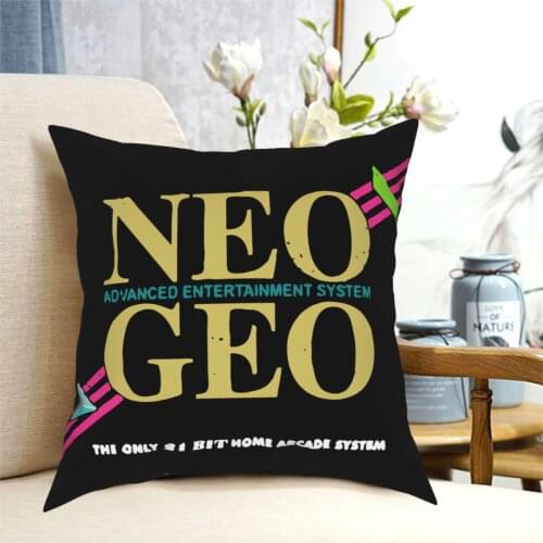 AES Pillowcase Printed Polyester Cushion Cover Decorative Neo Geo Snk Pillow Case Cover Home Zipper 18