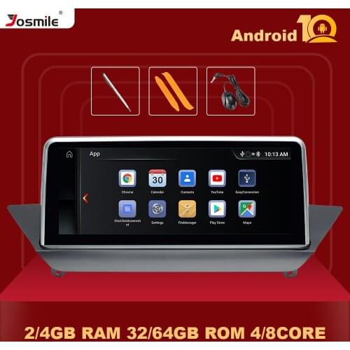 4GB IPS DSP Android 10.0 Car Radio Multimedia For BMW X1 E84 CIC 2009-2015 GPS Navigation Audio Screen Head Unit Stereo 4 core