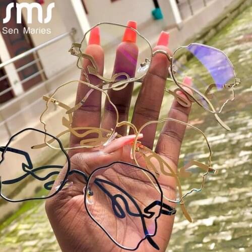 Oversized Optical Glasses Women Men Vintage Clear Glasses Eyeglasses Frame Transparent Lens Spectacle Frame Unisex