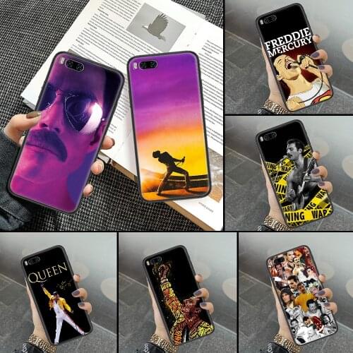 Freddie Mercury Queen band Phone case For Xiaomi Mi Max Note 3 A2 A3 8 9 9T 10 Lite Pro Ultra black painting back pretty