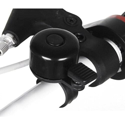 Black Sport Bicycle Cycling Bell Metal Horn Ring Safety Sound Alarm