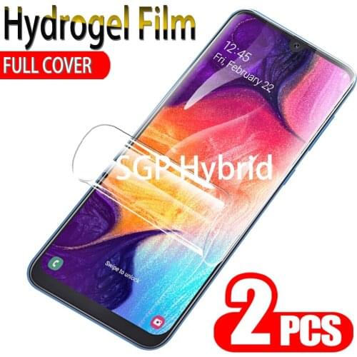 2PCS Hydrogel Film For Samsung Galaxy A50 Screen Protector Display Protective Film For samsung a50 a505f samsang screen film