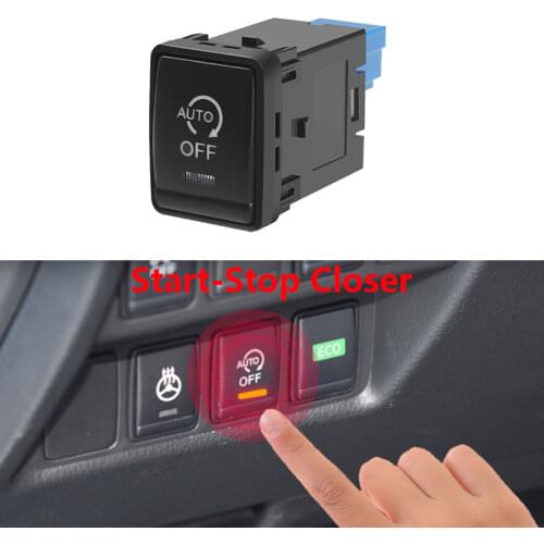 Automatic Stop Start System Off Closed Closer Button Switch Device For Nissan X-Trail T32 Qashqai Bluebird Murano 2015-2020