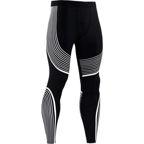 Tights Mens Summer High Elastic Basketball Leggings Breathable and Quick-drying Running Training Compression Trousers