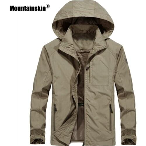 Mountainskin Hooded Jackets For Men