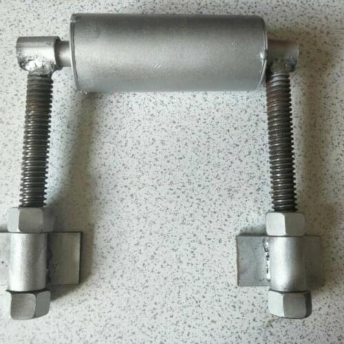 Bulk cement tank car fittings modified air compressor anti-wear belt pulley main car take force special belt compression wheel