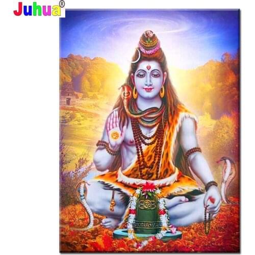 New Custom Photo 5D DIY Diamond Painting Ganesha Full Square/Round Diamond Stitch Rhinestone Mosaic Shiva Decor Gift