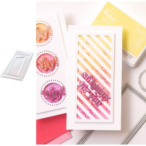 Rectangular Envelope Metal Cutting Dies 2021 New Diy Molds Scrapbooking Paper Making Die Cuts Crafts Template Handmade