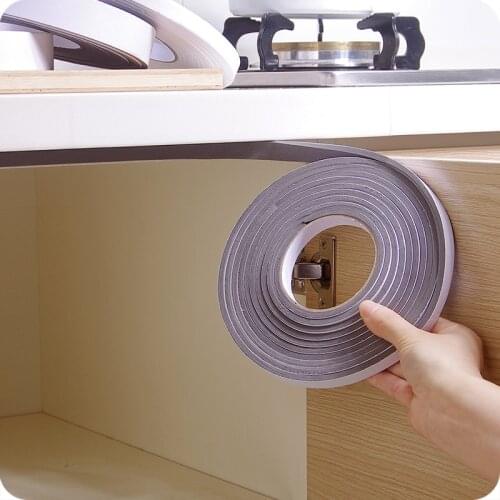 5M Self-adhesive Sealing Strip Window Car Door Seal soundproof Insulation EVA Acoustic Foam Dusting Sealing Tape Window Accessor
