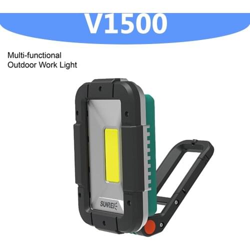 SUNREI V3000 3000 Lumens Multifuncti Work Light Adjustable Lanterns Spotlight Rechargeable Home Emergency Lighting Led Portable