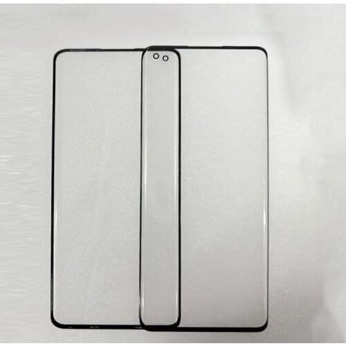 5PCS Outer Screen For Oneplus 8 Pro 8Pro Front Touch Panel LCD Display Glass Cover Lens Phone Repair Replace Part Oneplus8 Pro