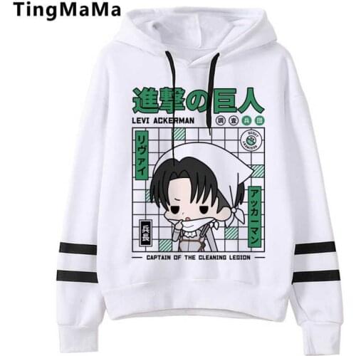 Shingeki No Kyojin Attack on Titan hoodies female anime printed female sweatshirts Oversized