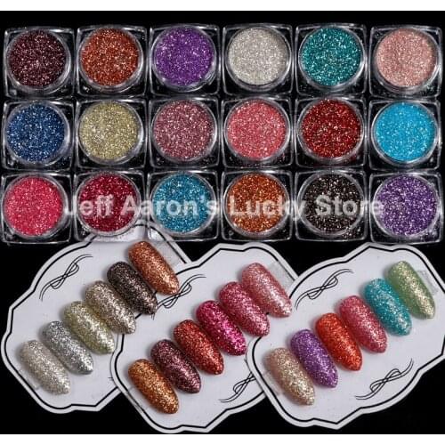 New Arrival Super Shiny 1G Nail Glitter Powder Nail Art UV Gel Polishing Chrome Flakes Pigment Dust Decorations Manicure Tool