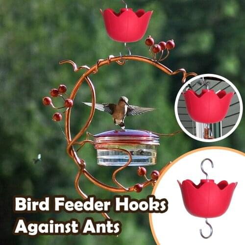 4pcs Hummingbird Bird Feeder Hummingbird Feeder And Built-in Ant Moat Easy To Clean Yard Garden Home Decor кормушка для птиц