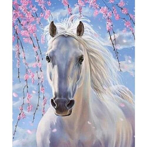 A15524 11CT/14CT/18CT/25CT/28CT oil street patterns Counted Cross Stitch DIY Cross Stitch Kits Embroidery Needlework Sets