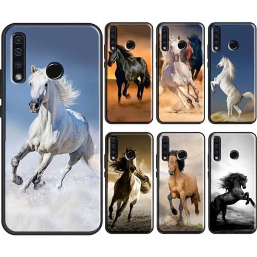 Running horses For Huawei Honor 10i 10 Lite 7X 8X 9X 10X Lite 8A 9A 8S 9S 4C 6C 7C 7A 20 Pro Phone Case