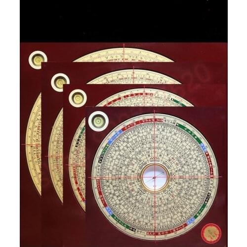 Chongdaotang pure copper 5, 6, 8, 9, 10 inches, three element three in one integrated compass, high precision compass