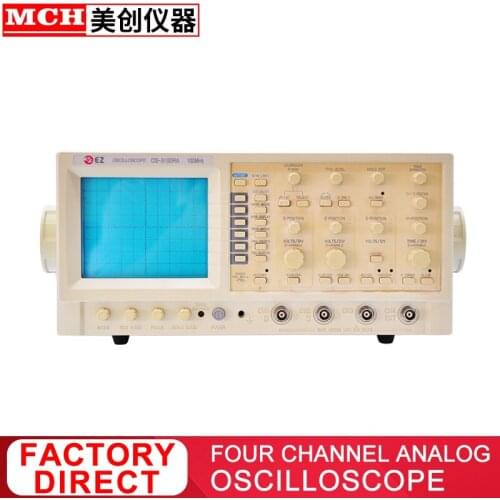 Korean EZ brand 4channel 8 tracking analog oscilloscope 100MHz EZ-OS-5100RA