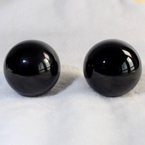 Natural Black Obsidian Sphere Healing Crystal Quartz Stone Ball Wicca Home Decoration Spirit Meditation Feng shui Gift