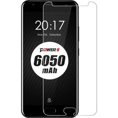 Tempered Glass For Ulefone Power 2 5.5" 9H 2.5D Protective Film Explosion-proof Clear LCD Screen Protector cover