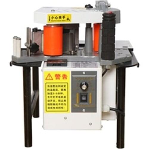 1.1kw Manual Edge Banding Machine Double Side Gluing Portable Edge Bander Woodworking Edge Banding Machine 220V