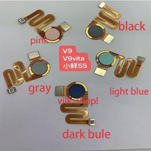 NEW For ZTE Blade V9 / V9 vita 5S Fingerprint Touch Sensor Home Button Return Assembly Flex Cable Ribbon Replacement Parts