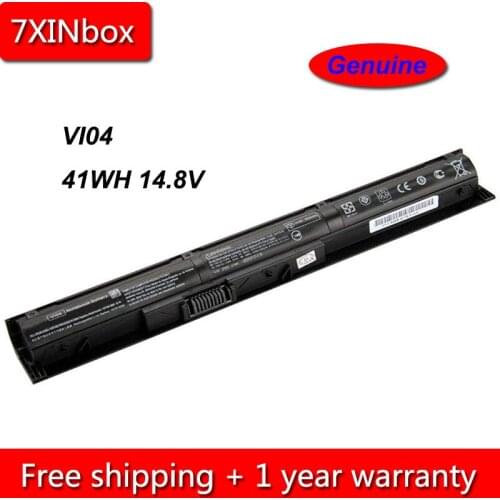7XINbox 41Wh 14.8V Genuine VI04 Laptop Battery For HP ProBook 440 445 450 455 G2 HSTNN-LB6K 756479-421 756745-001 756478-851