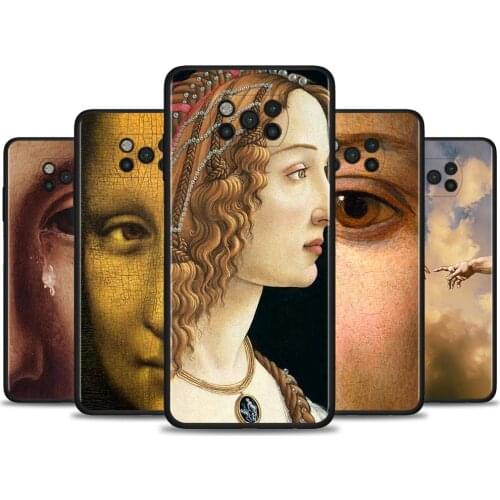 Art The Birth Of Venus Caso for MI 11 Ultra 10 10T 9T Pro Shell For MI Poco F3 M3 X3 NFC Pocophone F1 Funda for Mi Note 10