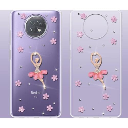 For Xiaomi Redmi Note 9t Case TPU Silicon Clear Bumper Soft Case For Xiaomi Redmi note 9 Poco M2 pro 9s Transparent Back Cover